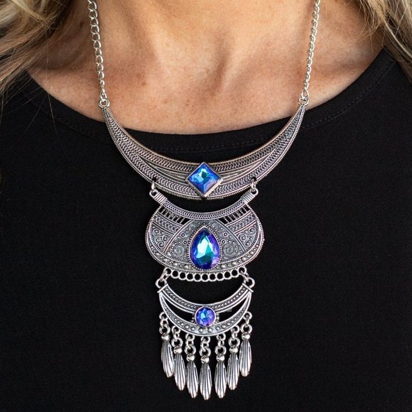 Paparazzi Jewelry - LUNAR Enchantment - Blue